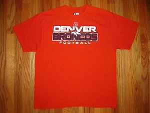 Denver Broncos XL Fitted S/S Shirt (photo # 5431) - Picture 1 of 1