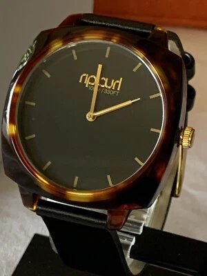 Rip Curl Alana Acetate Tortoiseshell Watch A2636G Unused Unworn Original Box - Image 1 of 4