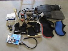 scuba diving equipment Used includes 2 wet suits, 1 dry suit, gear bag, BC, more