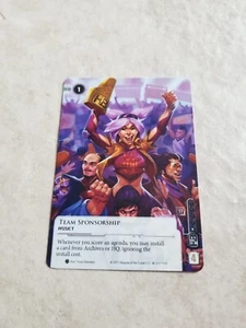 Netrunner LCG Team Sponsoring Promo - Bild 1 von 1
