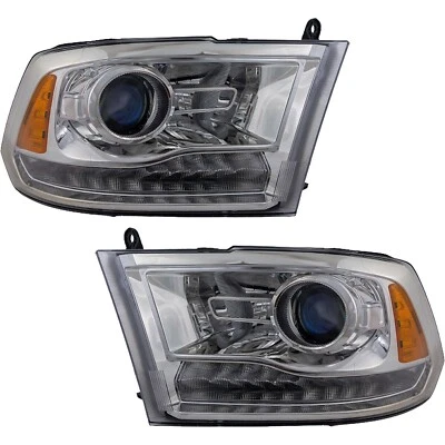 Nuevo conjunto de lámpara de cabeza lateral derecha y derecha HID para Ram 1500 Classic Foto 1 de 4