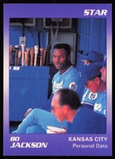 1990 Star Bo Jackson Bo Jackson Kansas City Royals #9