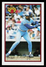 1989 Bowman Fred McGriff #253  Baseball  Toronto Blue Jays