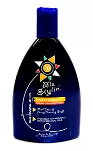MS. SUNCARE "MS. STYLIN'" HOT TANNING FORMULA DARK LOTION 8Z - NEW - $30. RETAIL - Picture 1 of 2