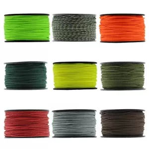 1,18 mm x 125 Fuß. Micro Cord Paracord Made in USA - 28 Farben! - Bild 1 von 85