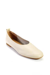 Everlane Womens Cream The Italian Leather Day Glove Size 7