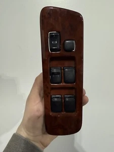2001-07 Toyota Highlander Master Power Window Switch OEM Wood 84040-48120 - Picture 1 of 6