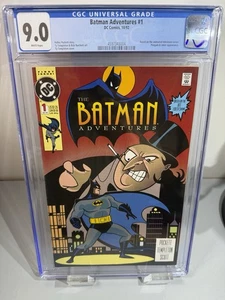 Batman Adventures #1 CGC Graded 9.0 First comic based on Animated series 10/92 - Picture 1 of 4