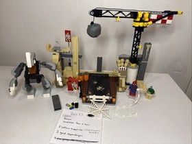 Lego 76037 Marvel Super Heroes Rhino and Sandman Team-up  Incomplete