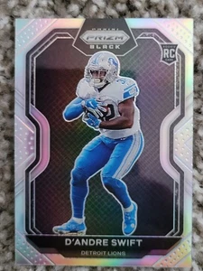 2020 Panini Chronicles - Prizm Black D'Andre Swift #PB-8 Silver (RC) - Bild 1 von 2