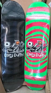 Adored Skateboards Neil Blender Coffee Break Tribute Deck Lot (2) SIGNED Duffel - Picture 1 of 4