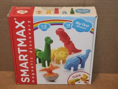 SmartMax Magnetic Discovery - My First Dinosaurs - 14pcs Mix & Match - NEW - Image 1 of 4