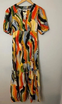 Vestido largo Anthropologie Maeve Susanna talla m Foto 1 de 2