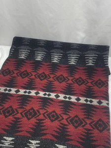 Vintage John Rich & Bros Woolrich Wool Aztec Southwestern Throw Blanket 57.5x50 - Picture 1 of 4