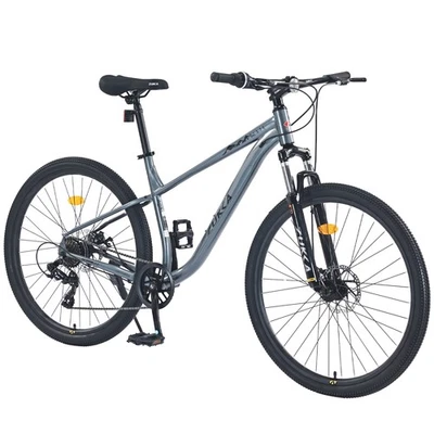 Bicicleta de montaña 27,5" 8 velocidades, frenos de disco y horquilla de suspensión - para adolescentes y adultos Foto 1 de 4