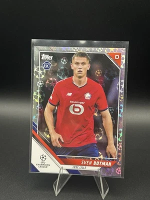 2021-22 Topps UCL Collection - Sven Botman #105 Starball Foil (RC) - Image 1 of 2