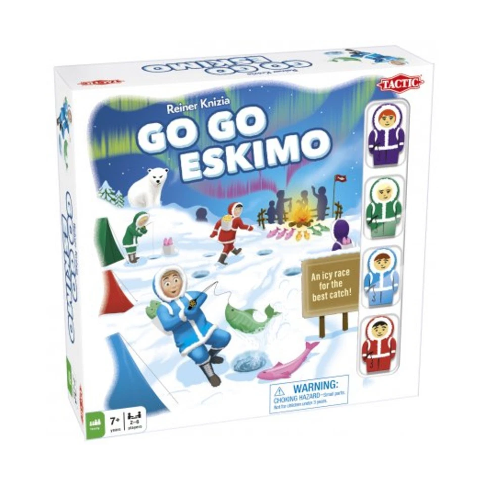 Тактическая настольная игра Go Go эскимосская коробка очень хорошее состояние+/почти как новая - Изображение 1 из 1