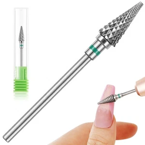 Tungsten Steel Grinding Head Carbide Nail Drill Bits Tool for Nails - Picture 1 of 11