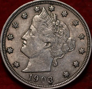 1903 Philadelphia Mint Liberty Nickel - Picture 1 of 2