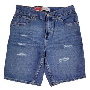 Levi's Boys 511 Flexible 5 Pockets Denim Slim Fit Shorts, 955655 (Partner in - Picture 1 of 3