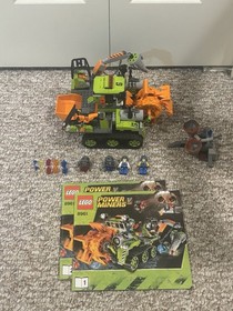 Lego Power Miners Crystal Sweeper 8961 W/ Manual & Minifigures