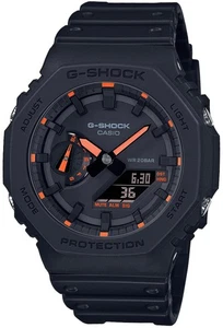 CASIO G-SHOCK Chronograph Quarz Analog & Digital schwarz GA-2100-1A4ER B-WARE - Bild 1 von 2
