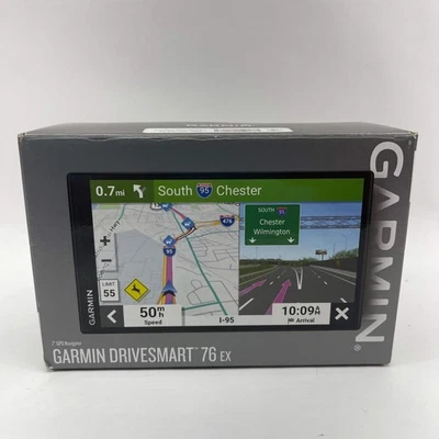 New Garmin Drive Smart 76 EX 7" GPS Navigator 010-02470-13 - Image 1 of 4