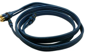 Cables de audio RCA Acoustic Research Performance Series chapados en oro 6 pies azul - Imagen 1 de 4