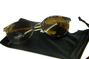 Gafas de sol Dana Buchman marrón tortuga lentes negras fundas suaves libres (WDB61SG25) - Imagen 1 de 8