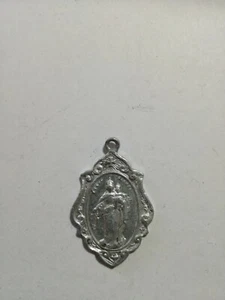 Medaglia Madonna del Carmelo retro Sant'Antonio da Padova - Foto 1 di 2