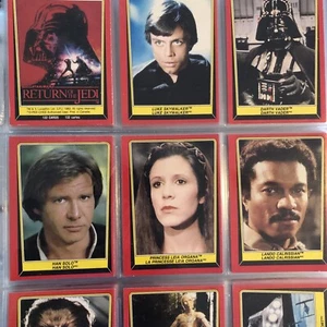 1983 Topps Star Wars Return of the Jedi Complete Series  - Picture 1 of 6