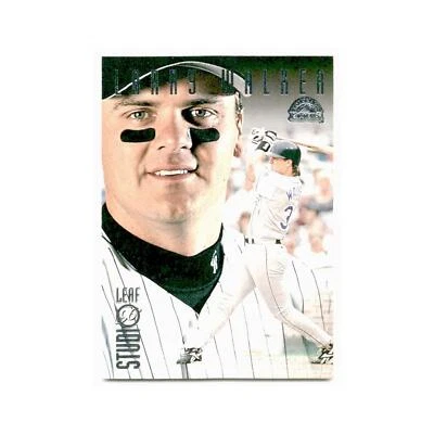 Larry Walker 1996 Leaf Studio #78 Colorado Rockies Baseball Card NM - Image 1 of 3