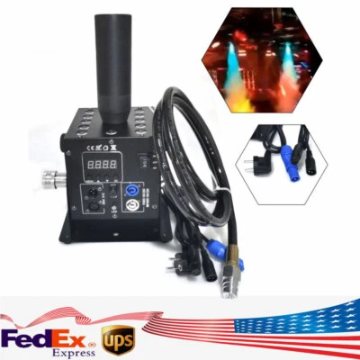 250W LED CO2 Cannon Machine Party DMX Control CO2 Jet RGB Co2 Cryo With 6m Hose - Image 1 of 4