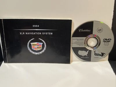 OEM Cadillac XLR Navigation GPS Disc & Booklet 25767790 Ver 3.00 2003 - Image 1 of 4