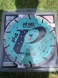 14" pearl p4 concrete/asphalt blade - Picture 1 of 2