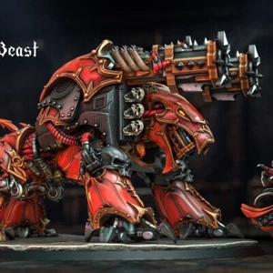 Crusher Beast - sci fi Wargames - 9th age - d&d - tabletop gaming - Imagen 1 de 2