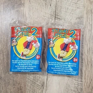 (2) Wendy’s Kids Meal Stuart Little 2 Domino Match Game Toy 2002 Vintage Toy NIP