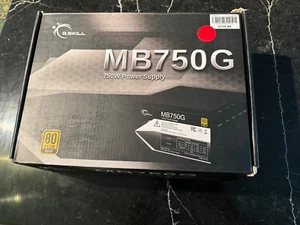 G.Skill MB750G, 750W 80 Plus Gold Power Supply (OPEN BOX) - Afbeelding 1 van 2