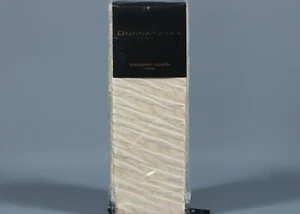 DONNA KARAN HOME COLECCIÓN POLVO DORADO Rayón y Algodón ESTÁNDAR/QUEEN Falsa - Imagen 1 de 3