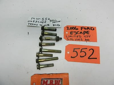 05 06 ESCAPE MARINER TRIBUTE BOLT BOLTS AUTO TRANSMISSION TO MOTOR BELL HOUSING - Image 1 of 2