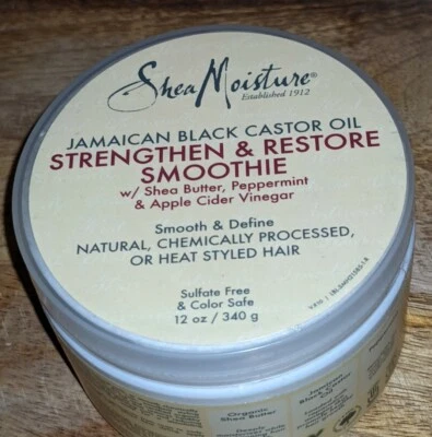 Crema batidora de aceite de ricino negro jamaicano Shea Moisture - 12 oz Foto 1 de 4