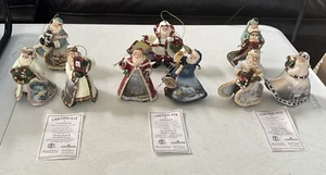 9 adornos de Papá Noel del Viejo Mundo Thomas Kinkade con cadena de suspensión/etiqueta/certificado de autenticidad (008) ~ leer - Imagen 1 de 10