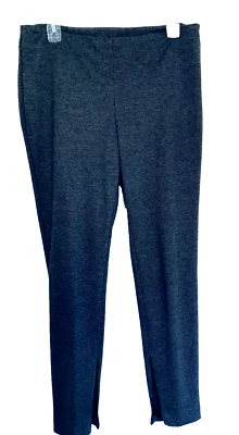 Pantalones Kenar para mujer talla 10 gris mini pata de gallo con cremallera al tobillo nuevos sin etiquetas Foto 1 de 4