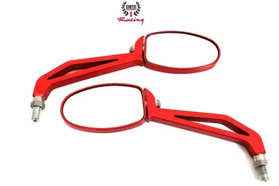 10 mm Universal Mirrors For Honda Shadow Spirit Aero  VF VT 750 1100 All Years - Image 1 of 4