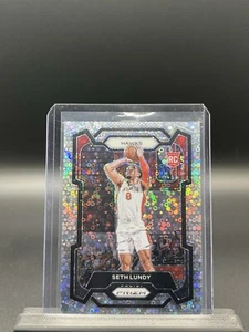 Prizm Basketball 2023-24 Seth Lundy Silver Disco Fast Break 138 RC - Picture 1 of 2