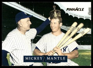 1992 Pinnacle Exclusive Baseball Card Mickey Mantle #14 - Picture 1 of 2