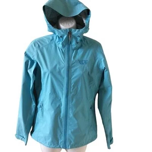 Mountain Hardwear Womens Turquoise Plasmic Ion Rain Jacket size XS - Picture 1 of 5