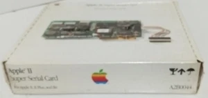 Rare New Sealed Vintage 1981 Apple Super Serial Card A2B0044 CIB - Afbeelding 1 van 5