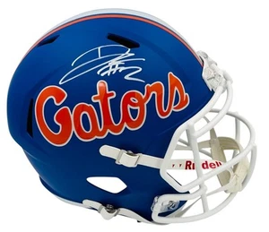 DJ LAGWAY FLORIDA GATORS SIGNED FULL SIZE HELMET SPEED REPLICA AUTO BECKETT COA - Picture 1 of 2