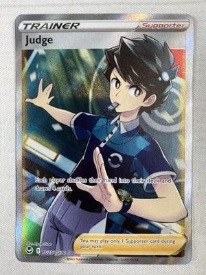 Judge - TG25/TG30 - Pokemon Silver Tempest Trainer Gallery Holo Card NM - Image 1 of 2